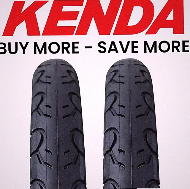 2 PAK Kenda KWEST K193 700 x 28 700C Bike Tires Urban Road Hybrid SlickFast Pair