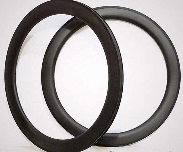 700C Carbon Road Bike Rim Wheels 60mm Clincher Bicycle Rims 20 24 28 Holes