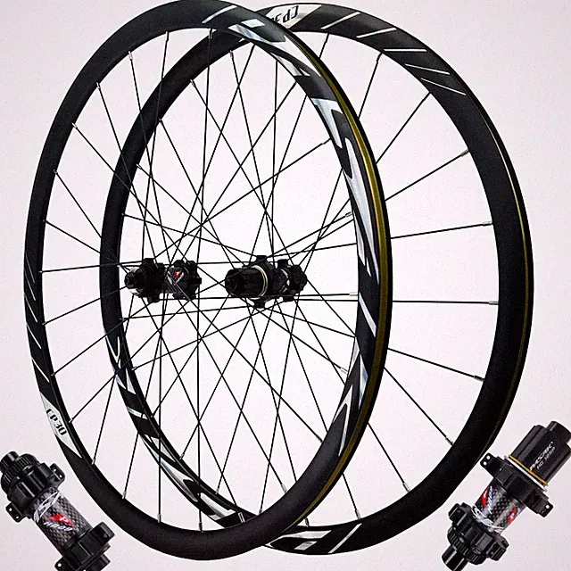 700C Road Bicycle Wheelset Clincher 24H Center Lock Disc Brake HG MS XDR Hub