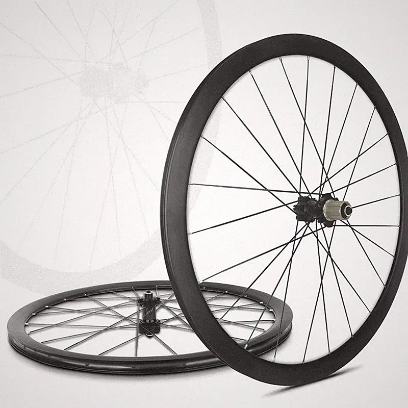 700C Road Bicycle Wheelset Cross Country Racing Bike Clincher Disc Brake Wheel