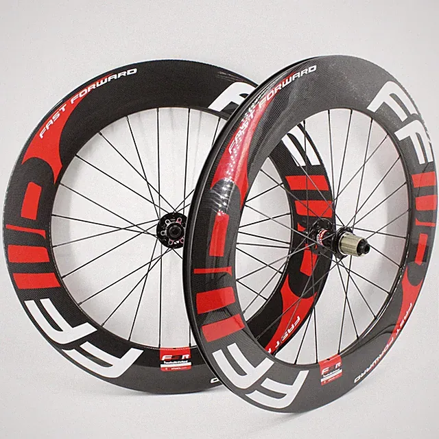 700C Road Bike Carbon Bicycle Wheelset Tubular Clincher Tubeless Rims Disc Brake