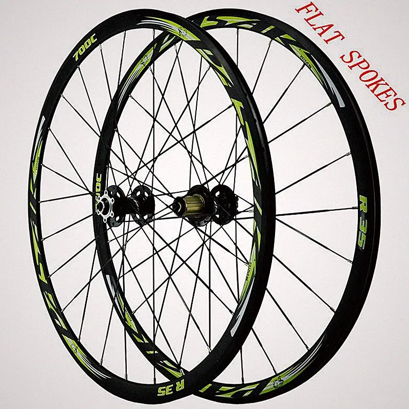 700C Road Bike Wheel Set Disc Brake 30MM Depth Cross-country City Bicycle. Wheel