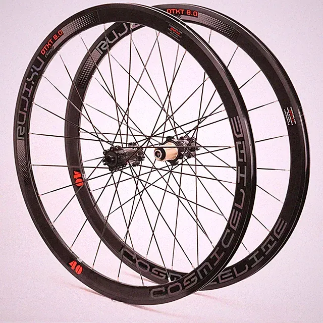 700c Road Bike Wheelset Disc Brake Bicycle Wheels Central Lock 6 Bolts Hubs