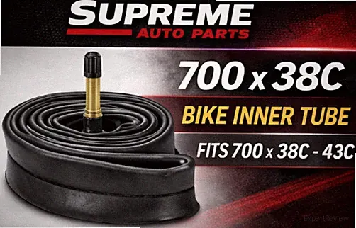 700x38c Bicycle Inner Tube Fits 700x38-43 Schrader Valve Universal Bike Tube