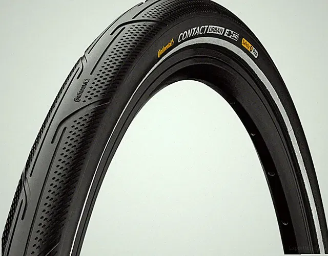 Continental Contact Urban Tire - 700 x 35, Clincher, Wire, Black/Reflex, PureGri