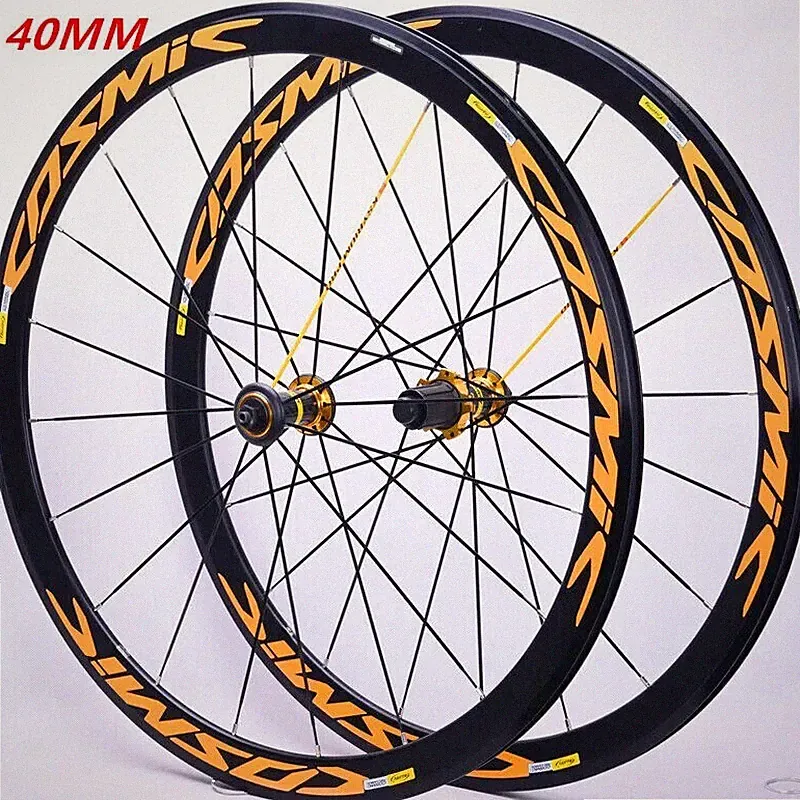 Depth 40/50mm 700C Road Bike Wheelset Carbon Hub Ultra Light Bicycle Wheels