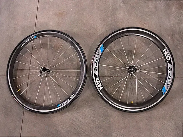 HED Jet 50 Carbon 700c Wheelset Clincher Rim Brake Shimano