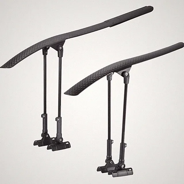 Mountain Bike Mud Guard 700C Front & Rear Mud Guards for MTB, Black