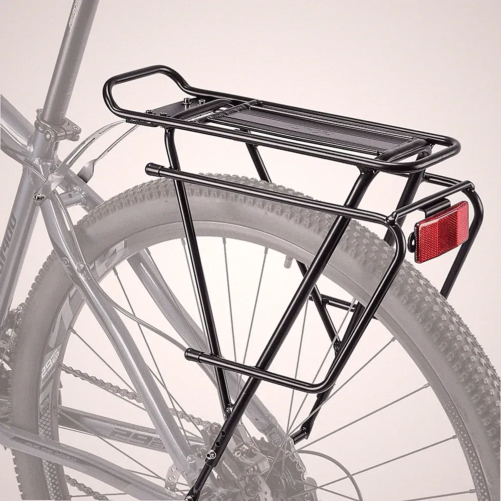Rear Bike Rack - Bike Cargo Rack for Disc Brake/Non-Disc Brake Mount - Bicycl...