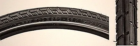 Sunlite Hybrid Tires, 700 x 38, Black/Black