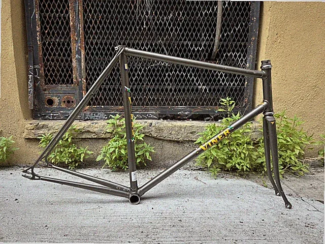 Viner Pista Track Frame Record Racing Steel 55/56 Fixed Gear 120mm Italian BB