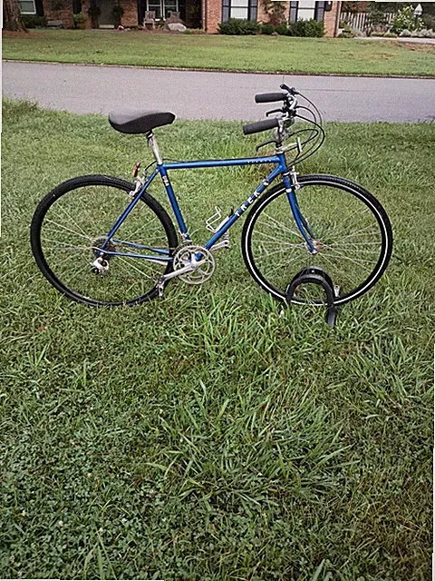 Vintage TREK ELANCE Cruiser Bike, Steel Frame, 19.5 inch Frame, Shimano
