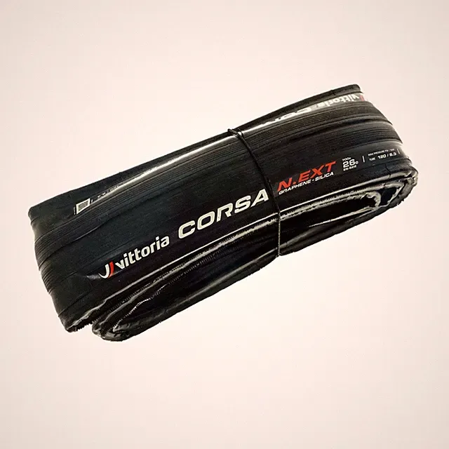 Vittoria Corsa N.EXT 700 x 26C G2.0 Clincher Road Bike Tire Foldable Black