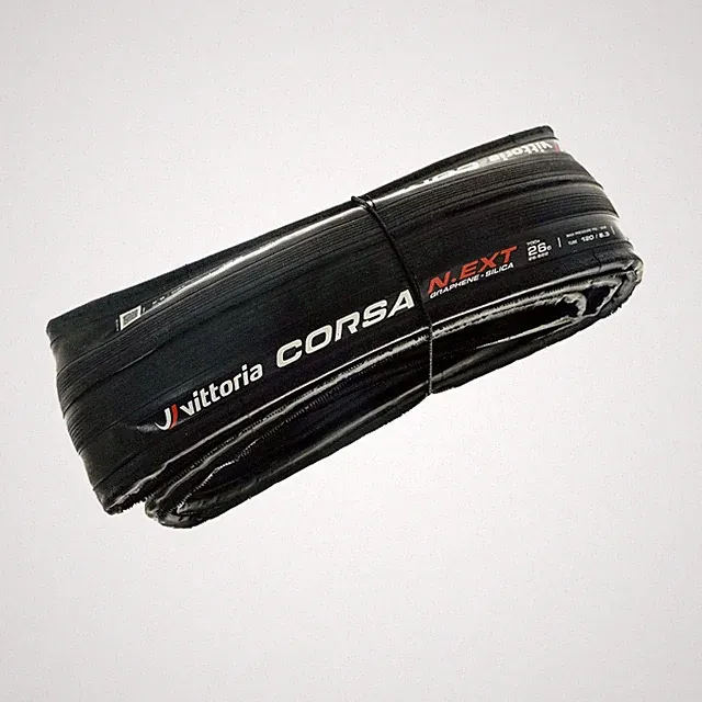 Vittoria Corsa N.EXT 700 x 26C G2.0 Clincher Road Cycling Tire Foldable Black