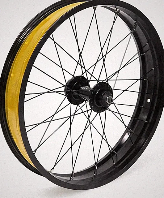 ZTZ 20/26 x 4.0 inch Fat Tire Bike Front Wheel, Aluminum Alloy Bike Rim